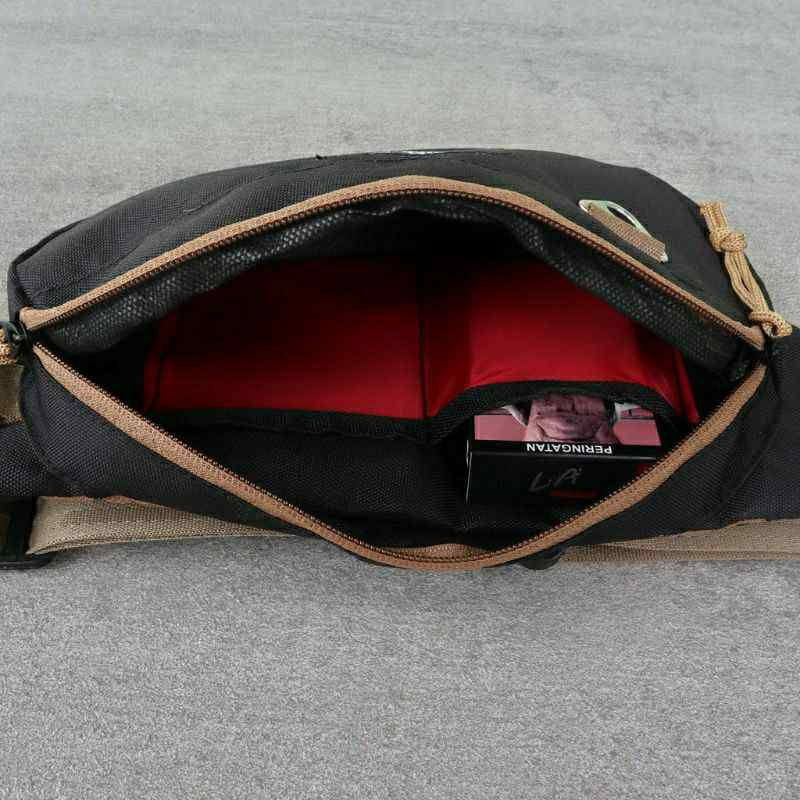 TAS SELEMPANG PRIA SPORT - WAISTBAG SPORT TERLARIS BERKUALITAS AQA0072#