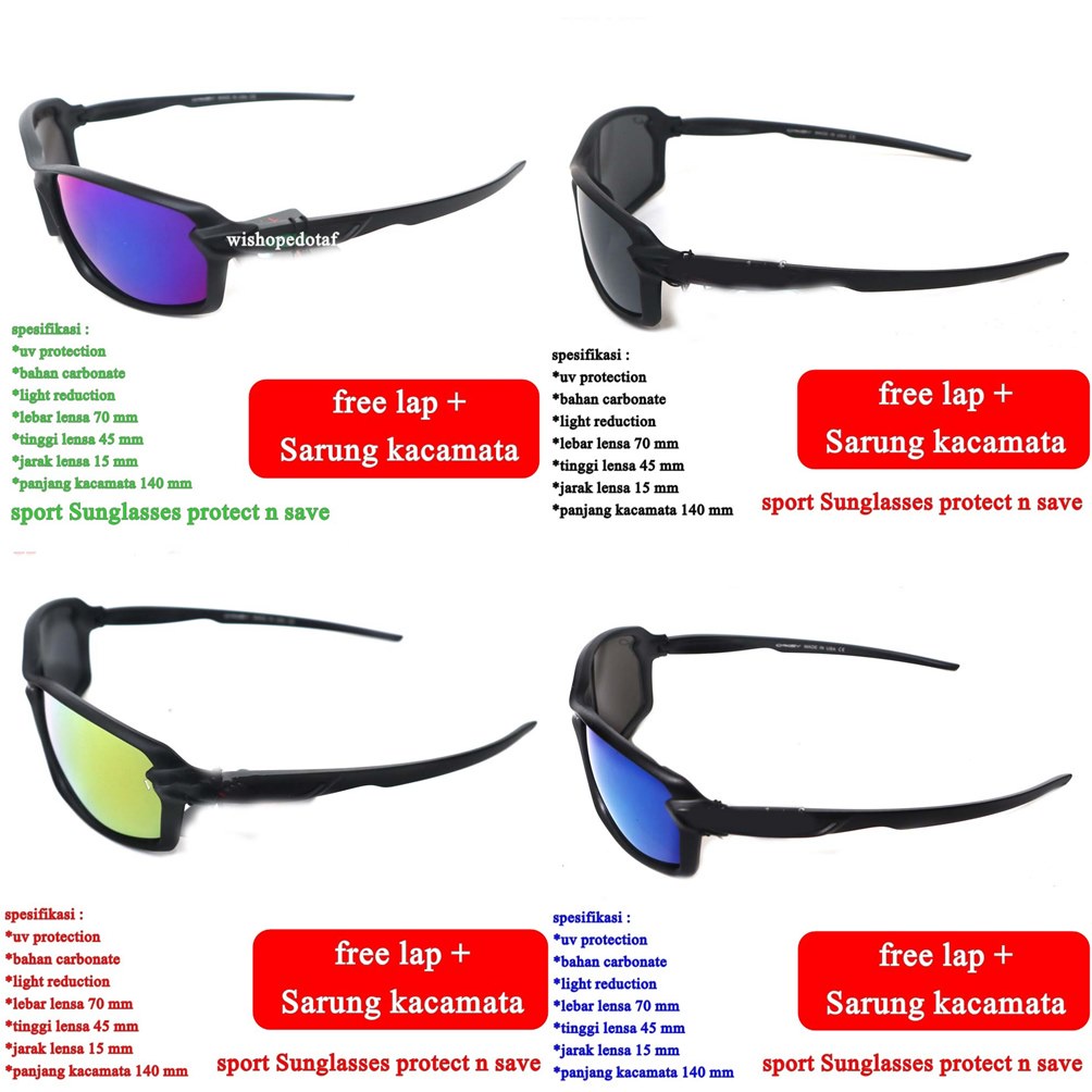 kacamata hitam pria Sport Olahraga Cycle New