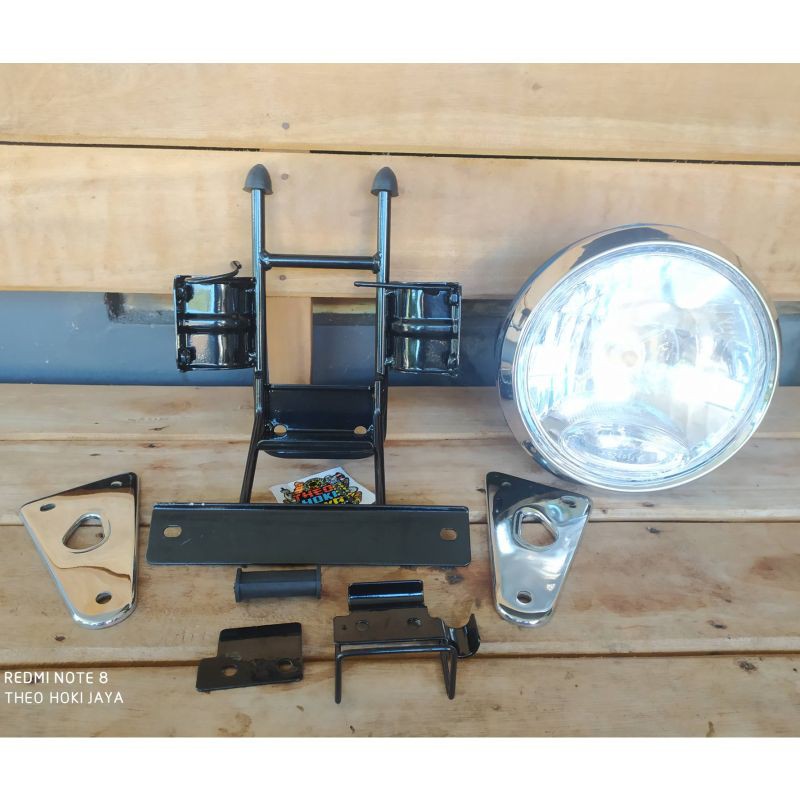 Paket Lampu Depan Rx King 2008 Bracket Lampu Rx King New Breket Lampu Depan Rx King New 2008 Robot
