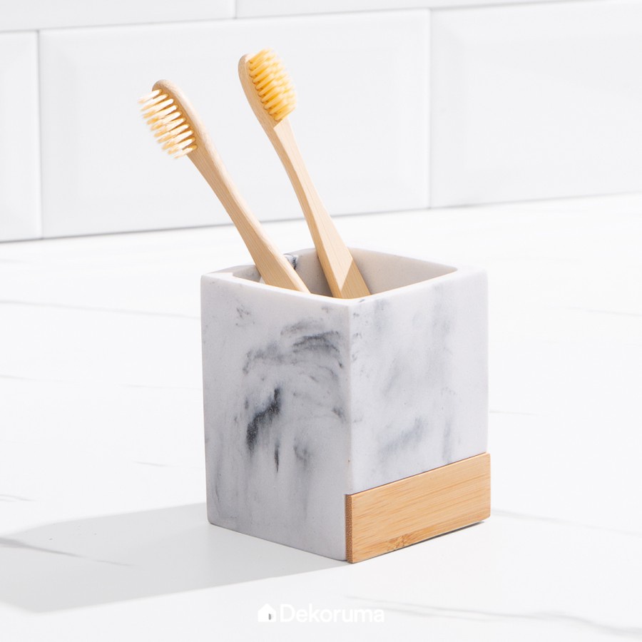 Dekoruma ICHIKA Kotak Tumblr Serbaguna | Box Organizer Marble