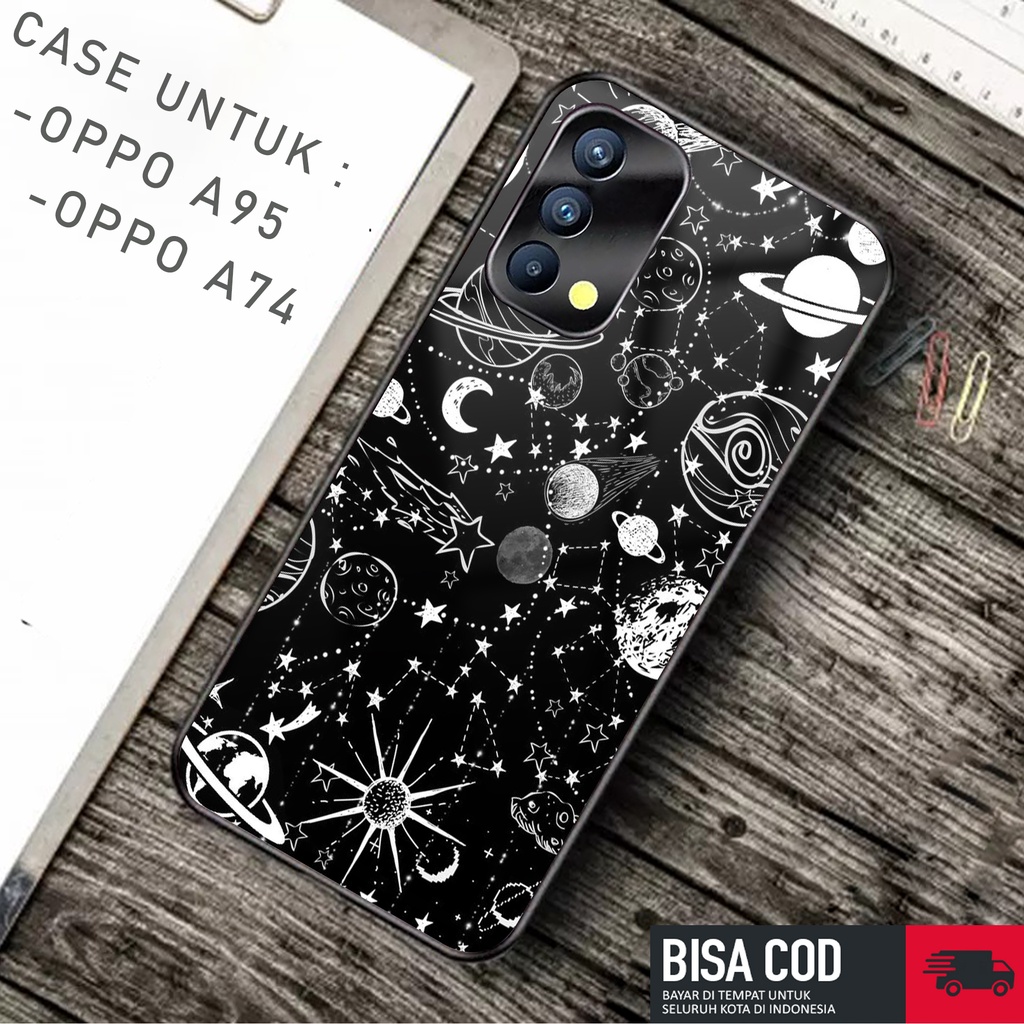 Case OPPO A95 4G/A74 4G  - Casing  OPPO A95 4G/A74 4G [ PLANET ] Silikon OPPO A95 4G/A74 4G  - Case 