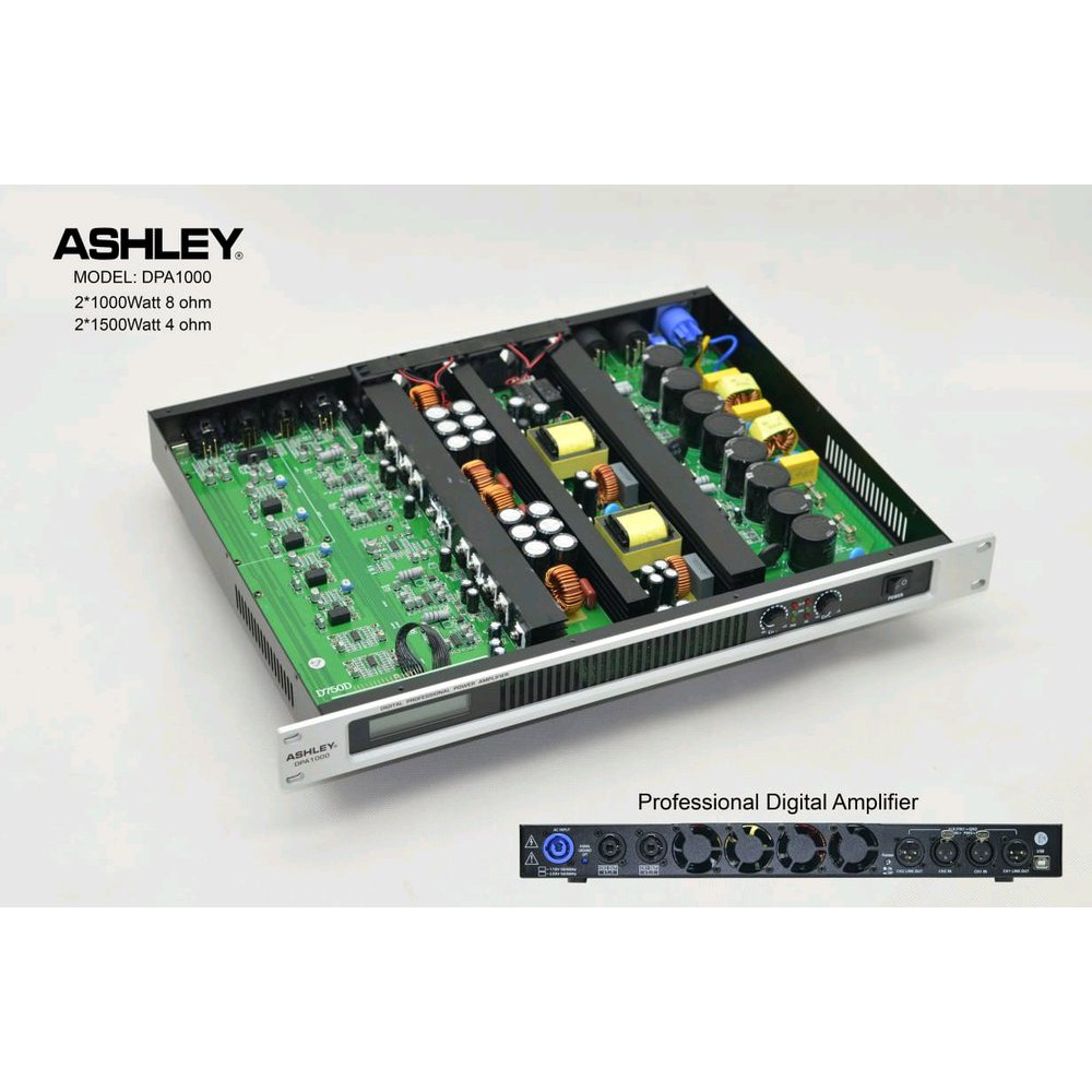 POWER SWICHING SMPS ASHLEY DPA 1000 SUARA JERNIH DAN BERTENAGA 3000 WATT  Terlaris