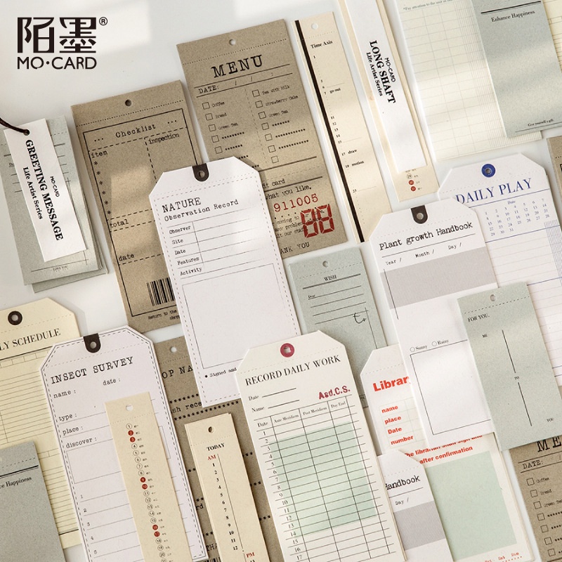 

HI344 Kertas Note Gaya Retro 3 Lembar Untuk Jurnal Scrapbooking