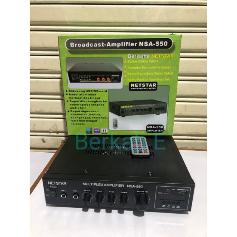 Amplifier Audio Karaoke NETSTAR NSA-560