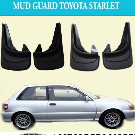 DNS_OTOMOTIF -  Mud Guard/Mud Flaps/Tahanan/Kepet Lumpur Toyota Starlet