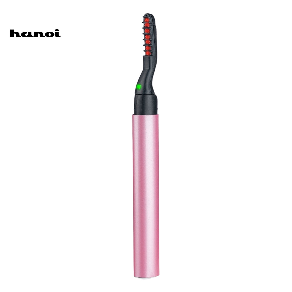HQTM_Electric Eyelash Curler Constant Temperature Quick Heating Painless Evenly Applied Heat Electric Eyelash Curler for Girl