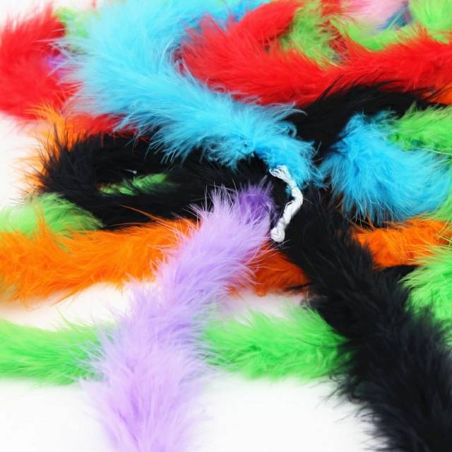 GROSIR bulu angsa per pack / bulu halus meteran