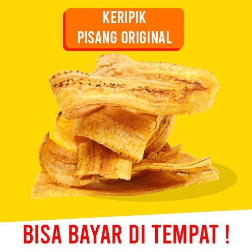 

KERIPIK PISANG ORIGINAL 250gr - Cemilan Faedah Snack