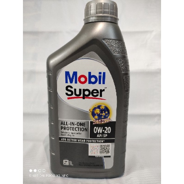 MOBIL SUPER 0W-20 1 liter per botol OLI MOBIL