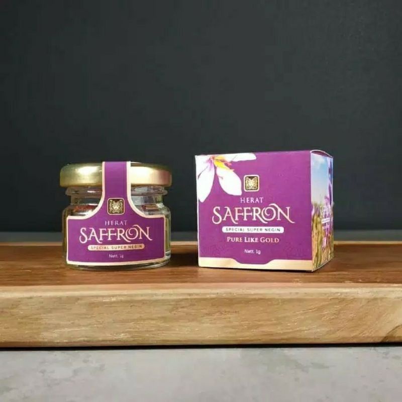 

SAFRON TERBARU 1 Gram Saffron Grade 1 100% Original