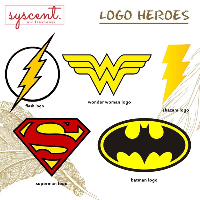 Parfum Mobil / Pengharum Ruangan LOGO HEROES