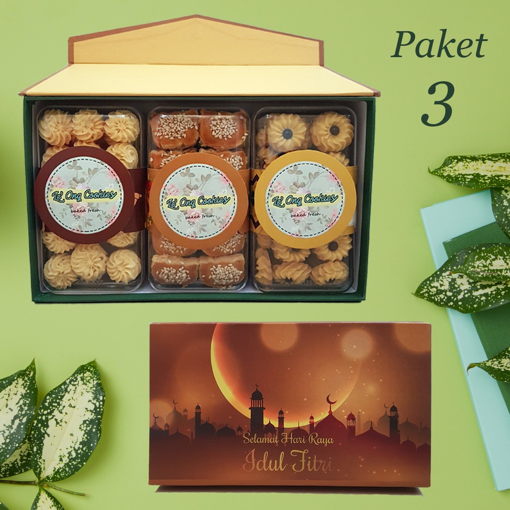 

Paket Hampers Parcel Kue Kering Lebaran - Paket 3