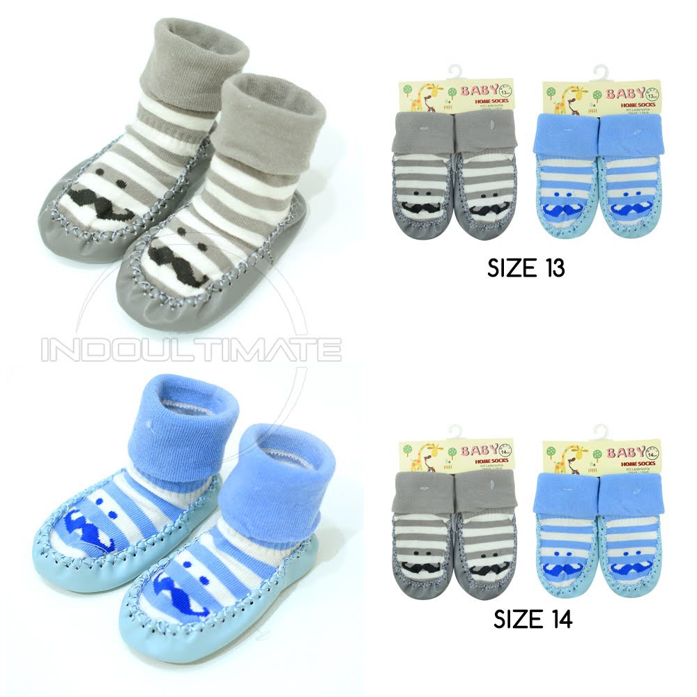 Sepatu Bayi Balita Anti Slip Kaos Kaki Bayi Sepatu Prewalker Alas Kaki Bayi Balita murah SY-61