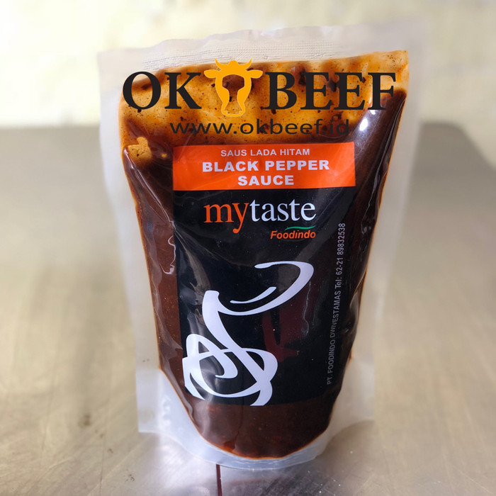 

[Saus] Black Pepper Sauce My Taste Saos Lada Hitam 500Gram 500 gram