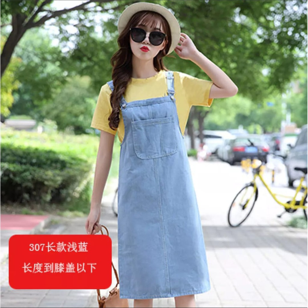 QFS OVERALL DENIM JODIE / BLUE / WANITA / CASUAL