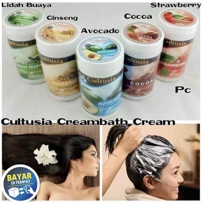 [BPOM]  Cultusia Creambath Rambut 1000 Gr ML_Cerianti