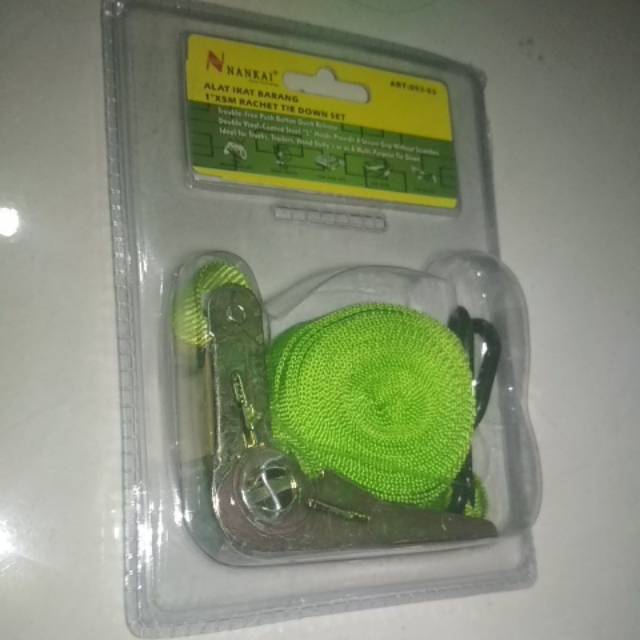 Jual Nankai Alat Ikat Barang 1inchi X 5 Meter Rachet Tie Down Set