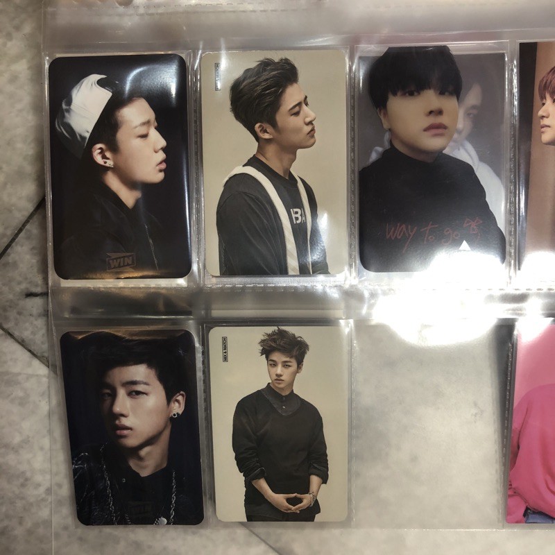 iKON Official Photocard Mixnmatch WIN Epilogue Konisoap Jinhwan Jay