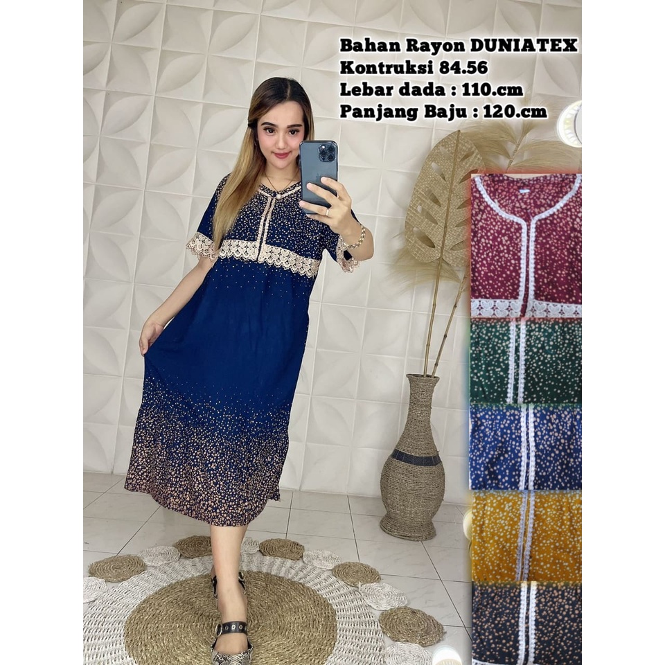 Daster Arab / Daster Renda Arabian / Daster Arab Jumbo / Daster Murah / Baju Daster Kekinian / Baju 