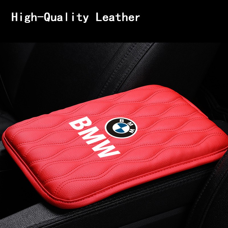 Car Armrest Pad Universal Leather Auto Center Console Storage Box Cover Mat Automobiles Waterproof Armrest Protector Cushion For BMW F30 E46 F10 E90 G20 E36 E39 E30 G30 E92 F20 X6 X1 X5 Z4 M3 X3 X4 5 7 Series 320I 218I 520I