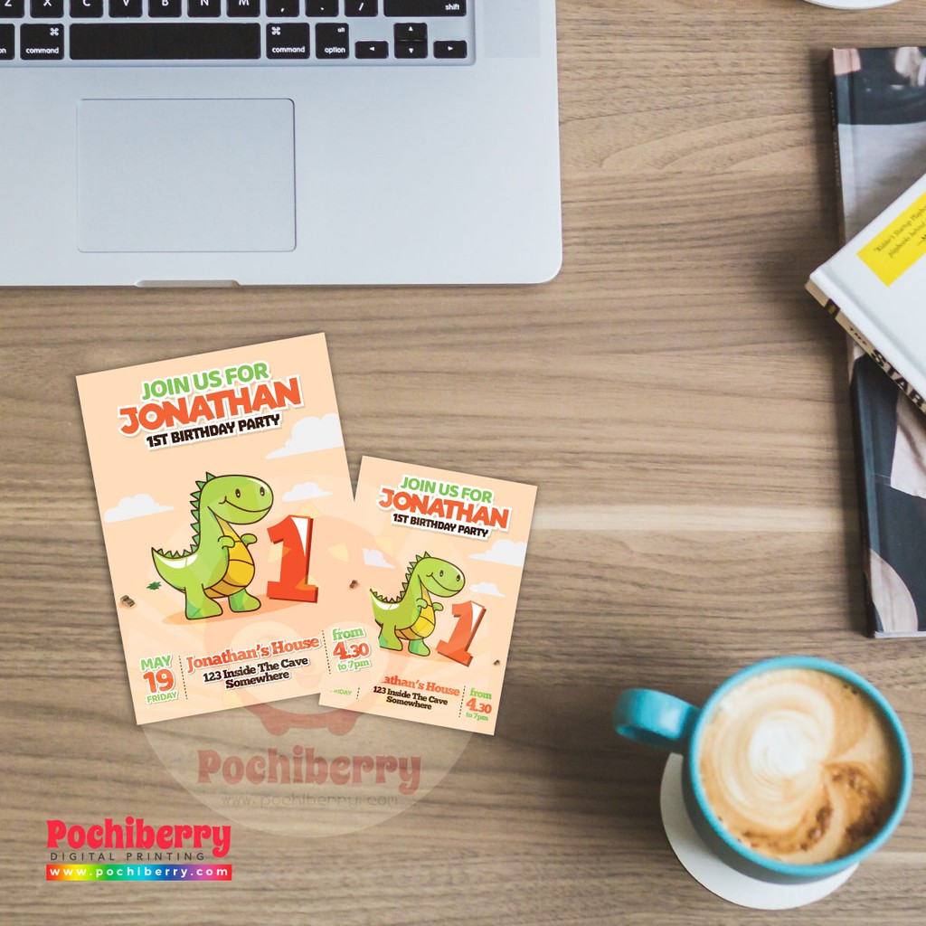 

Kartu Ulang Tahun - Dino 01