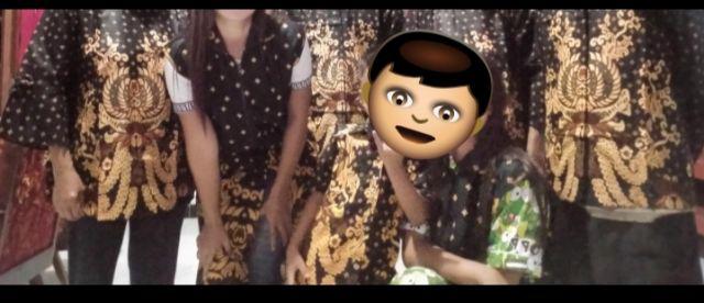 Batik Set Keluarga/baju Batik Couple Ayah Anak/seragam Batik Keluarga