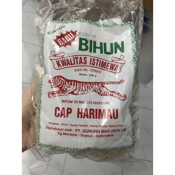 

Bihun / Mihun Cap Harimau 300G Khas Medan Vermicelli