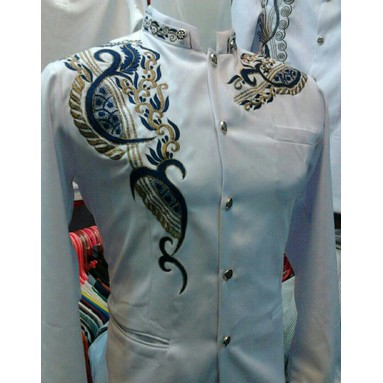 baju koko kemeja modern terbaru fashion muslim murah grosir dropship reseller jual 3pcs V9S8