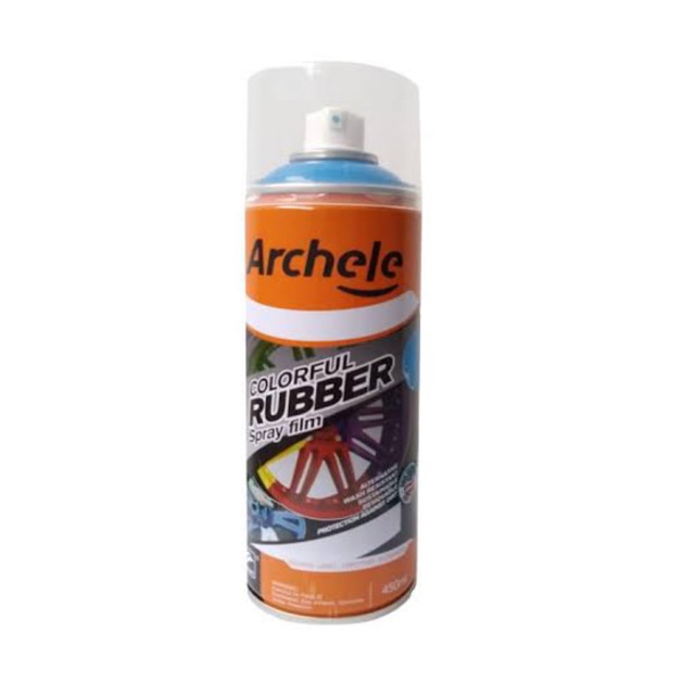 Cat Semprot Archele Rubber Paint 450ml - Black