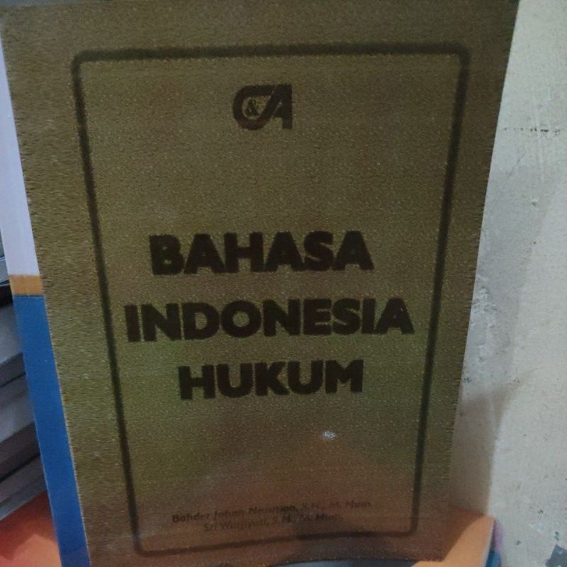 BAHASA INDONESIA  HUKUM