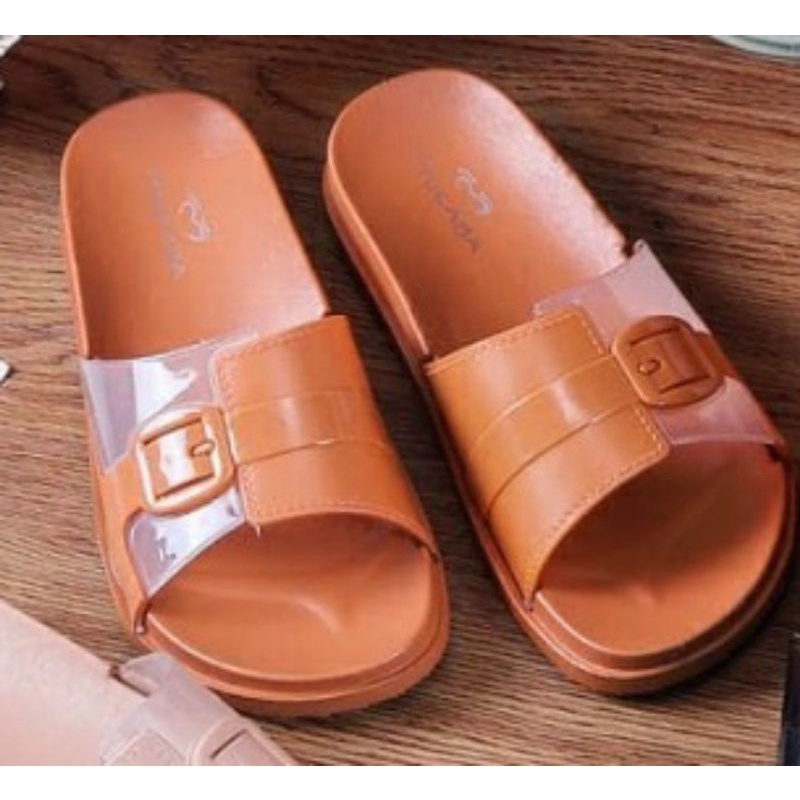 Sandal Jelly Import Satu Ban Mika Widya Mokaya