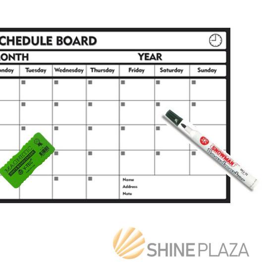 

♛ [FLASH SALE] Schedule Board - Spidol Whiteboard Snowman - Penghapus ←