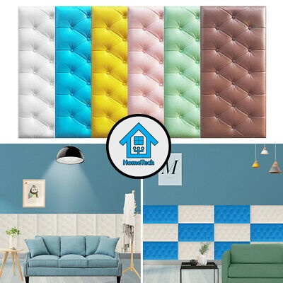 HT Wallpaper 3D Foam Sticker Headboard Dinding Busa Wall Foam Dinding Head Wall Stiker