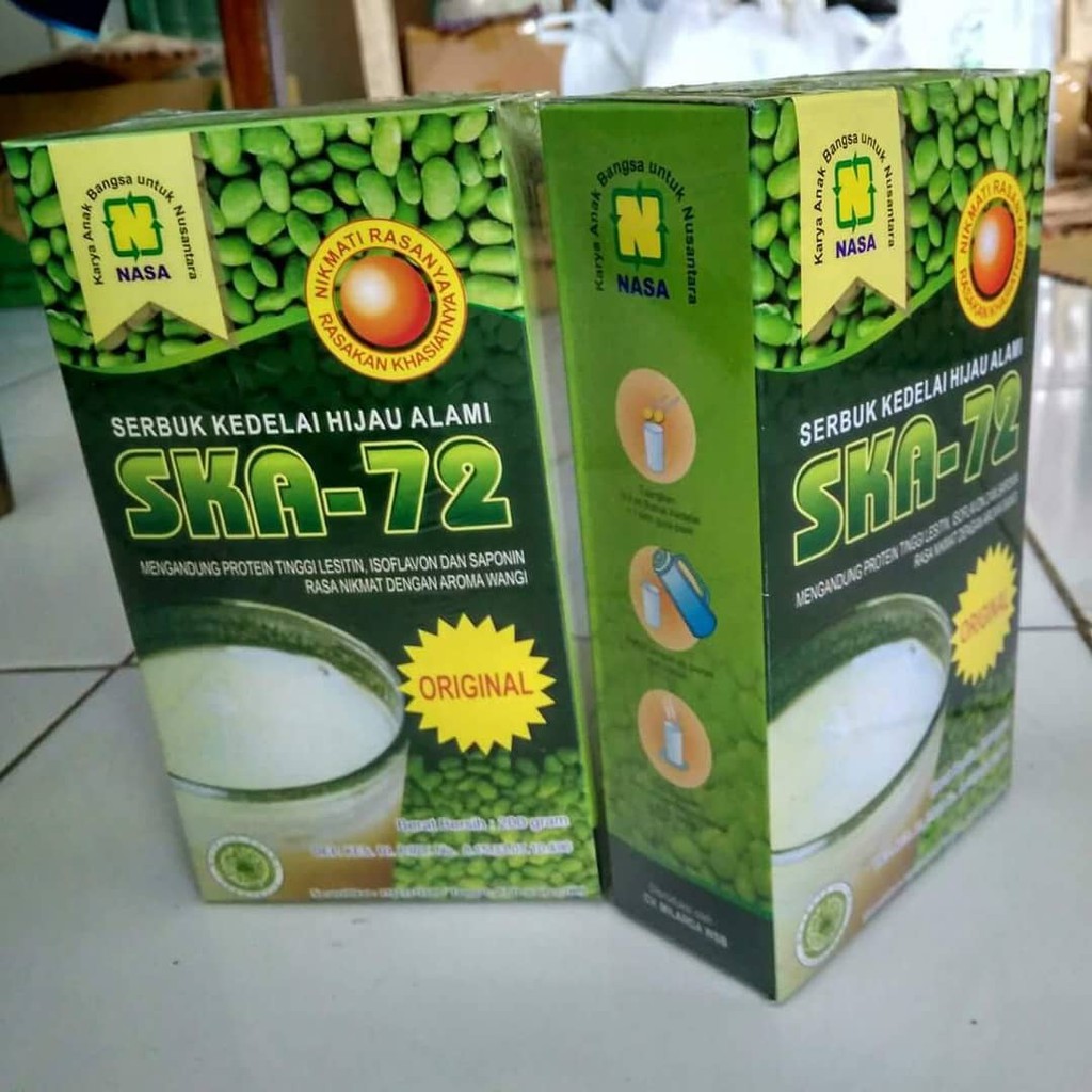 

SKA-72 SKAO SUSU KEDELAI ALAMI ORGANIK ORIGINAL NASA TERMURAH SUSU PENGGEMUK BADAN