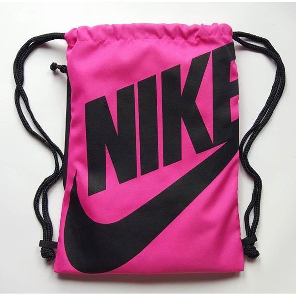 Nice Stuff Tas Gymsack Nike Pink Black U002F Tas Nike U002F Tas Ransel