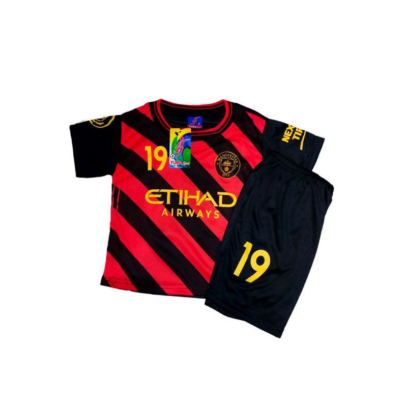 ( SIZE 16 ) Setelan jersey bola anak kids eropa umur 5-7 tahun