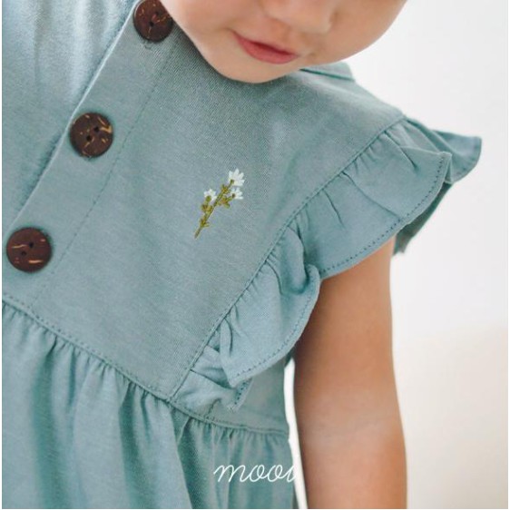 MOOI HANA ROMPER ROMPER BAYI JUMPSUIT FASHION ANAK BAYI PEREMPUAN 0-24 BULAN CBKS-6