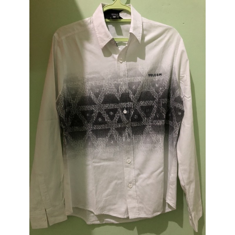 kemeja lengan panjang volcom original (bekas)