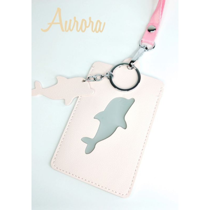 COD card holder / name tag holder / gantungan kartu / ID card kulit