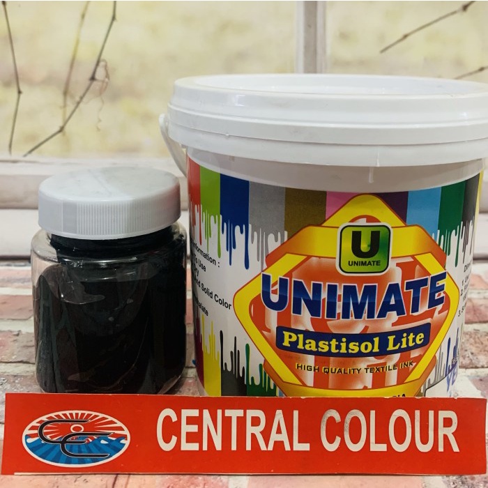 

Produk Terbaru Cat Plastisol Unimate Lite Black / Hitam - 200Gr