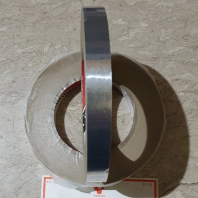 Lakban Alumunium | Lakban Almunium Foil Tape AC Tahan Panas Uk. Kecil