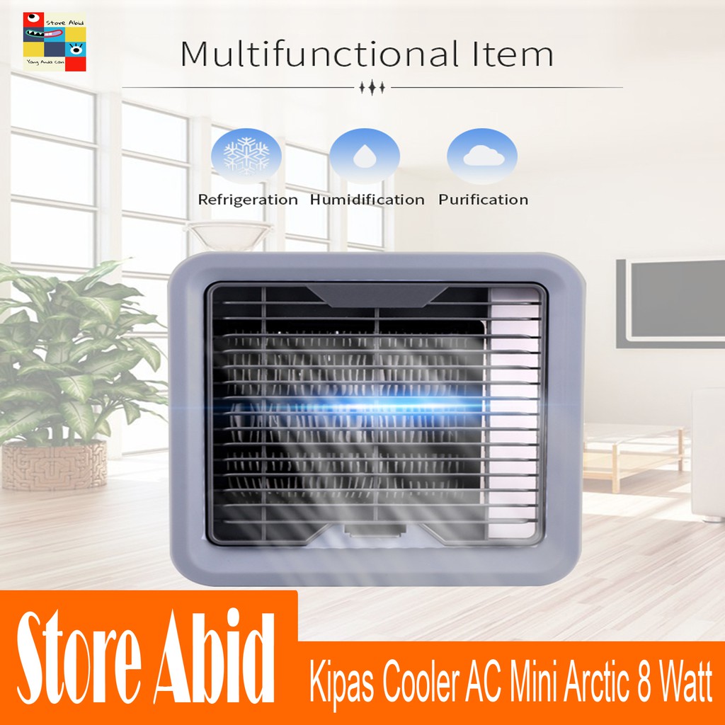 Kipas Cooler AC Mini Portable Pendingin Ruangan Pendingi AC Air Cooler Arctic Air Conditioner 8W