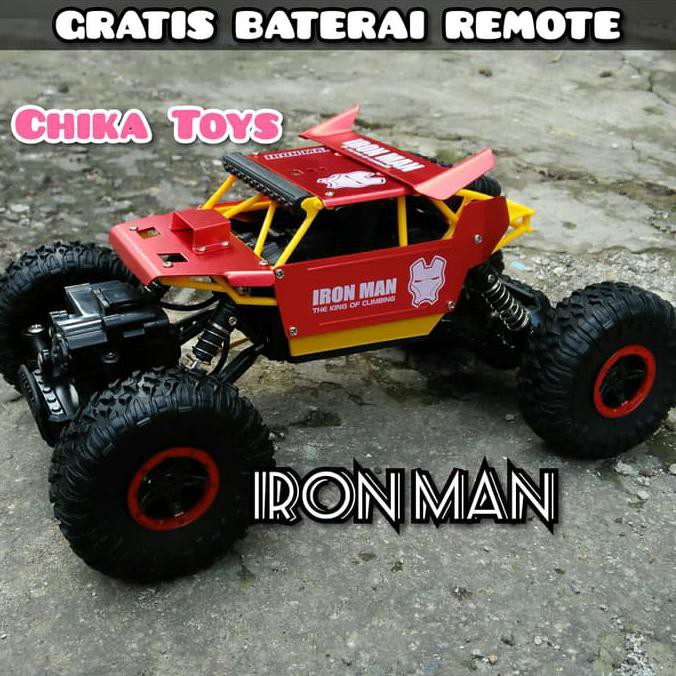 Mobil Remot Superhero Crawler 4WD Mainan RC Remote Control Kontrol
