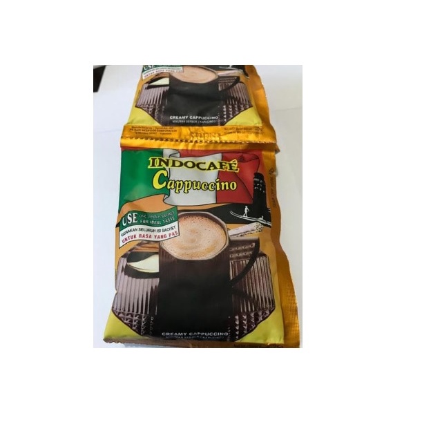 

Indocafe Cappuccino Renceng 10 Sachet