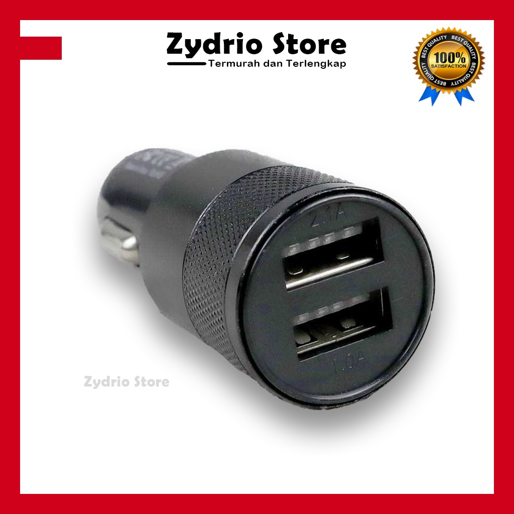 Dual USB Car Charger 2.1A / Cas Mobil USB Port Charger Mobil USB 2Slot