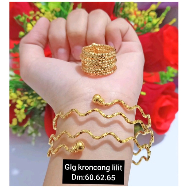 Gelang Keroncong TITANIUM Free cincin Xp