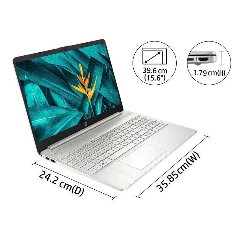 LAPTOP HP 15S FQ2503TU Core i3 1115G4 Ram 8GB SSD 512GB Layar 15.6” Win10