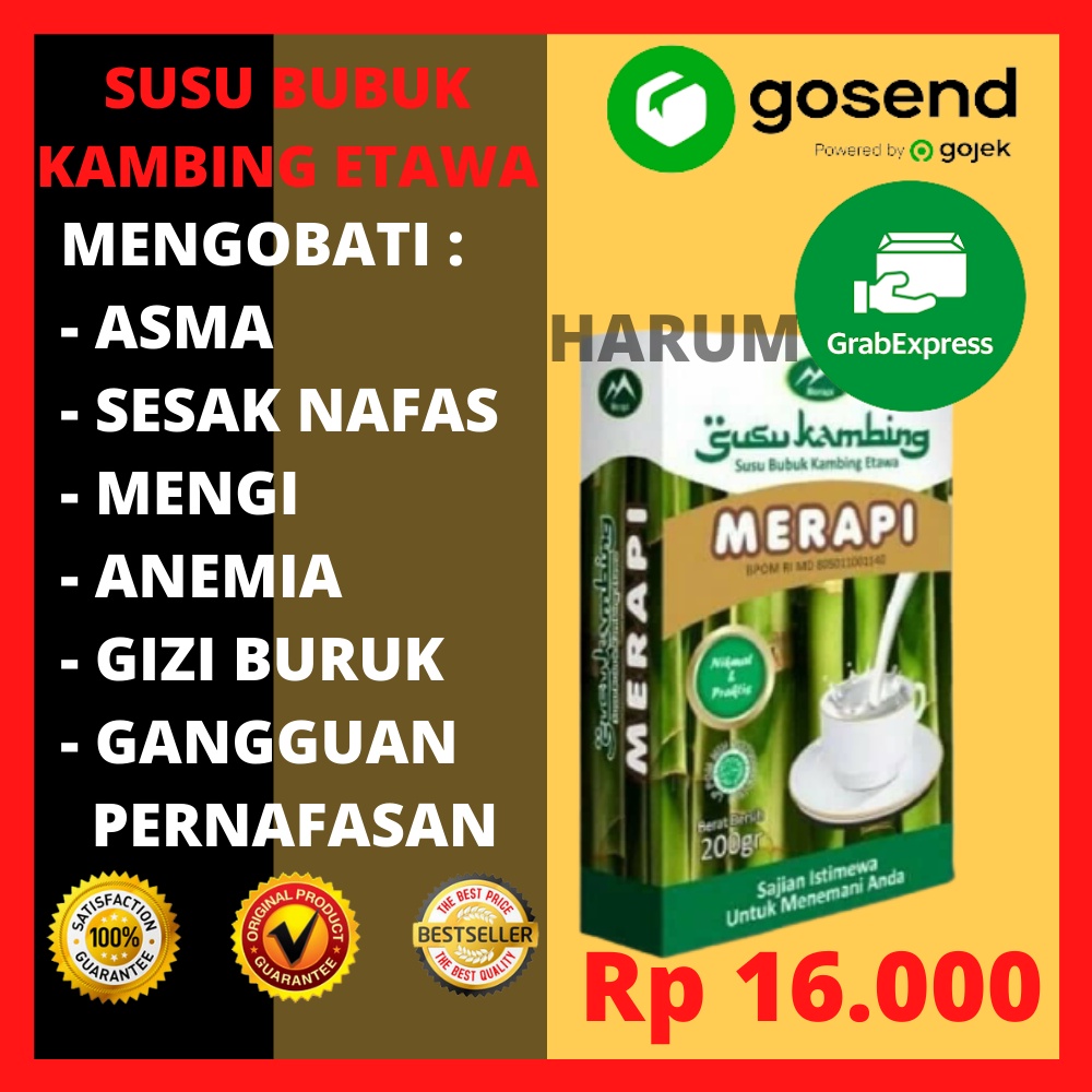 GROSIR Merapi Susu Kambing Etawa Bubuk Murni Merapi Bukan Skygoat / Provit Rasa Original JAKARTA