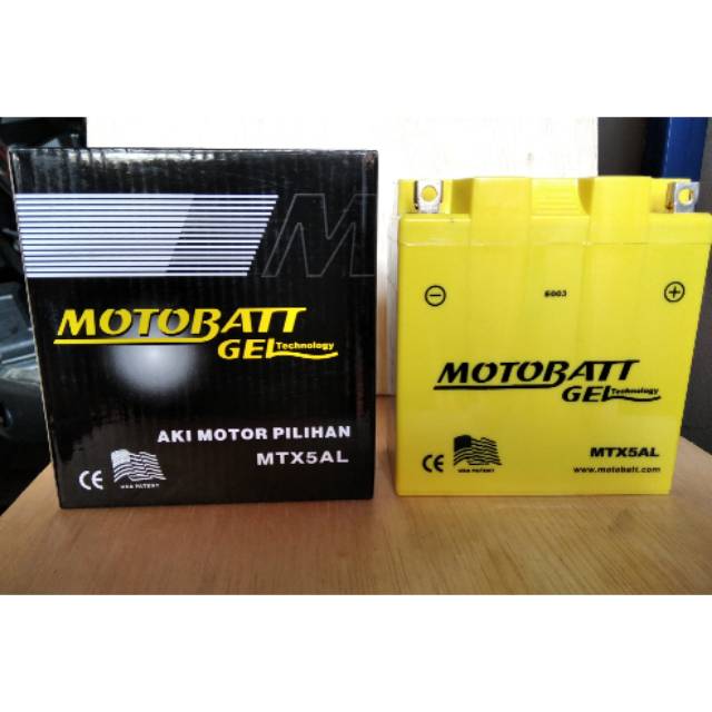 Aki motor yamaha mio smile karbu motobatt mtx5al