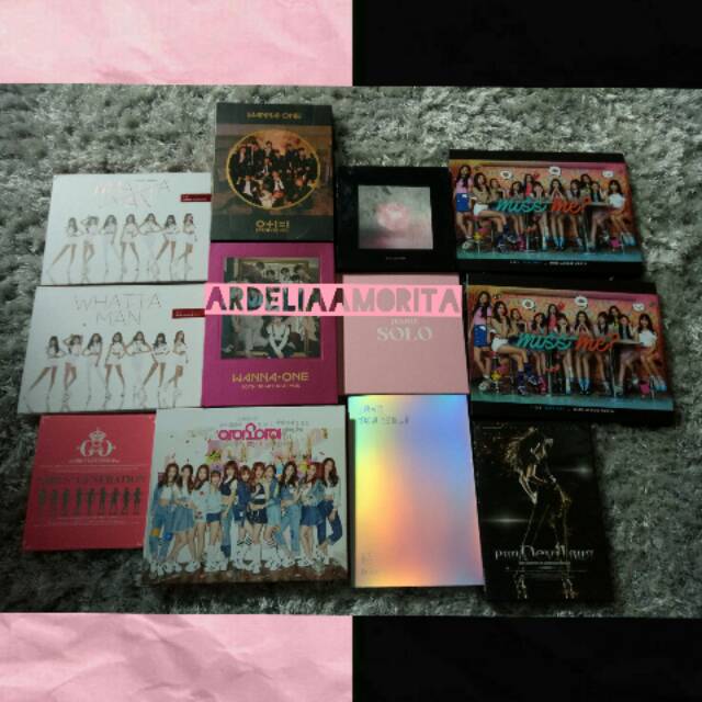WTS Album BTS, Album EXO, Album Blackpink, Album Wannaone, Album IOI